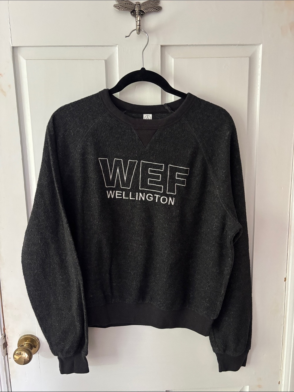 Alternative Black WEF Wellington Crewneck Sweatshirt
